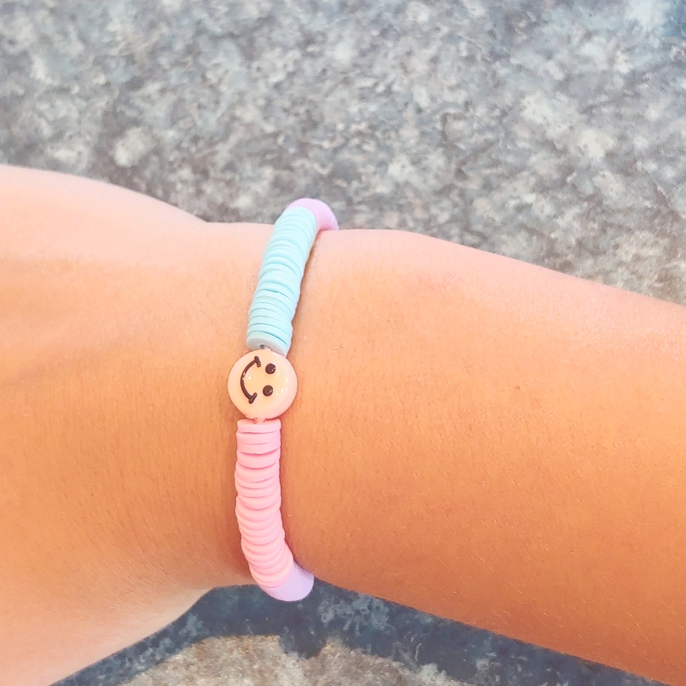 Clay beaded braclets